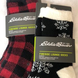 Eddie Bauer Fireside socks- NWT, size 5-10, ladies.